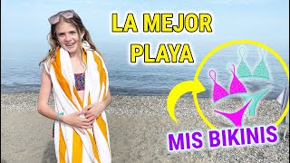 Voy A La Playa Por Primera Vez Y Me Baño Enseño Mis 6 Bikinis Para El Verano Daniela Go