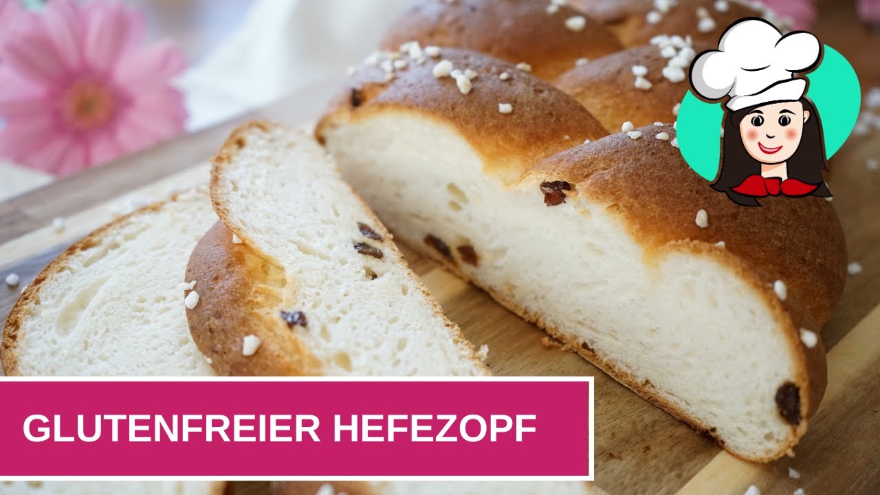 Glutenfreier Hefezopf