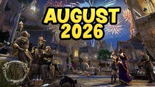 ESO August 2026 Survival Guide | FREE Crown Crates, PvP Events, Crown Store Highlights & U51 News!