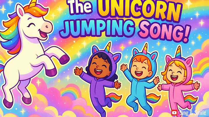 Jump Like a Magical Unicorn! 🦄✨ | Fun Kids Dance Song | The Unicorn Jumping Song!