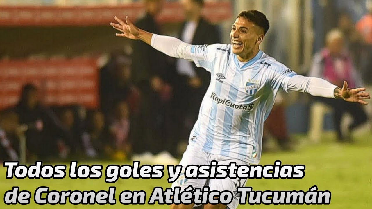 TODOS los GOLES y ASISTENCIAS de Mateo CORONEL en Atlético Tucumán
