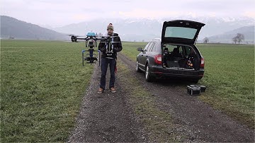 Storm32 Gimbal with Lander Start And Landing