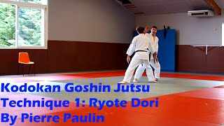 Kodokan Goshin Jutsu Technique 1: Ryote Dori