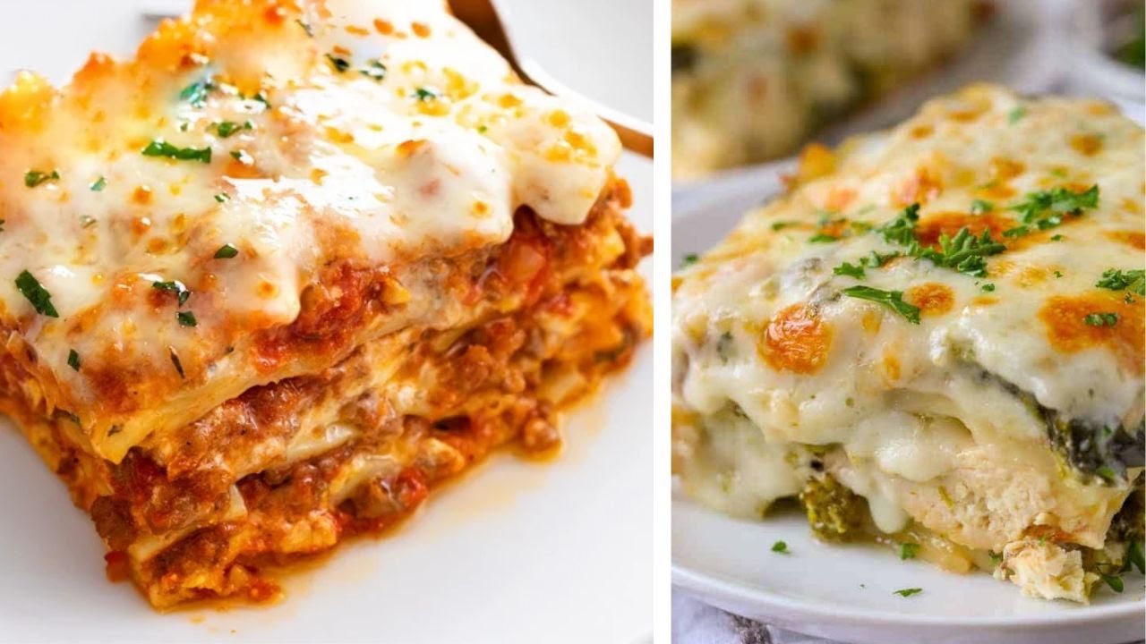 How to make lasagna at home lasagna without Oven Chicken lasagna YouTube