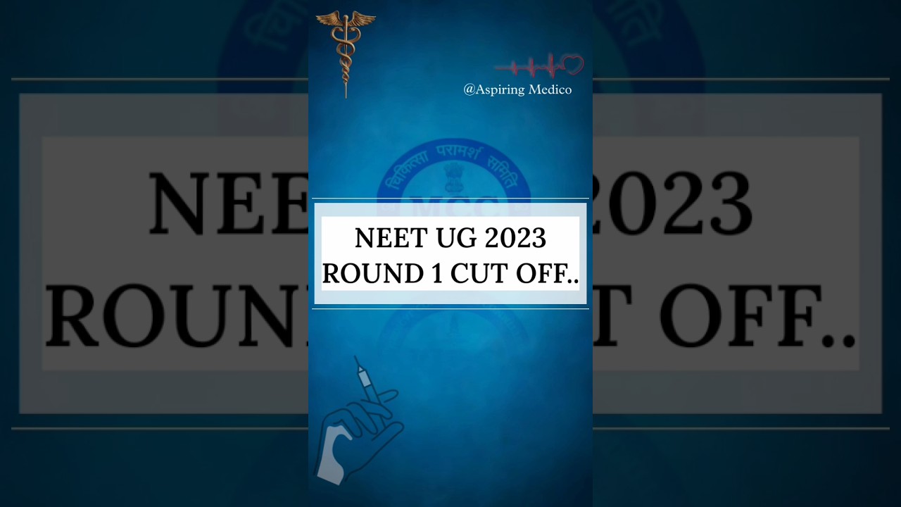 NEET UG 2023 CUTOFF🤯 ALL INDIA QUOTA (AIQ)cutoff| Mcc result