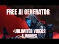 Free Unlimited AI Image & Video Generator 🚀