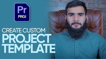 Create Custom Project Template in Premiere Pro | Urdu/Hindi