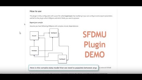 Salesforce DX Data Move Utility (SFDMU) - Command line Demo