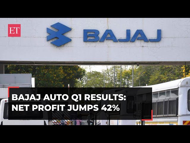 Bajaj Auto Q1 results: Profit jumps 42% to Rs 1,665 crore, sales