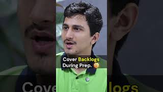 How NEET Toppers Clear Their Backlogs Efficiently 💪| #neetshorts #neettopper #studytips #examtips
