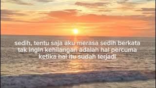Maaf Saja Tak Pernah Cukup || Musikalisasi Puisi ~sebatas kata #yusufhamdhani #frasahati