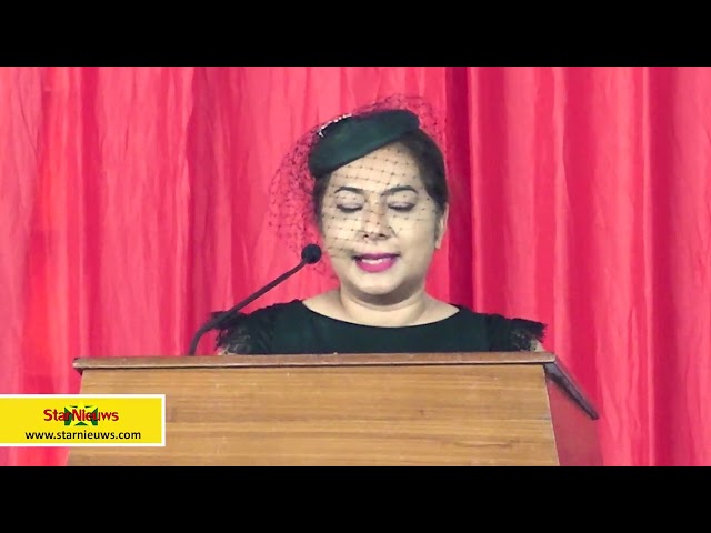 Dankwoord Mellisa Santokhi-Seenacherry