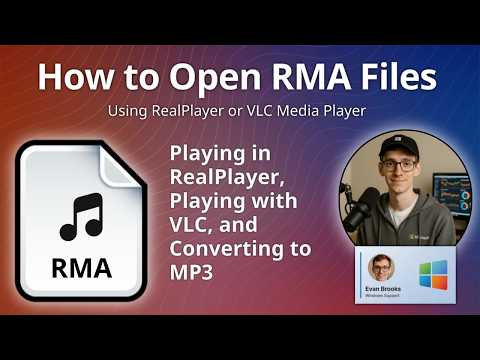 How to Open RMA Files (RealMedia Audio)