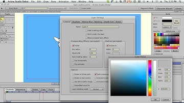 Anime Studio 8 Debut Feature: Layer Outline Effect