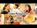 Job Update , Life ka kya bharosa - 6 AM - 12 Noon Summer Morning Routine in Canada