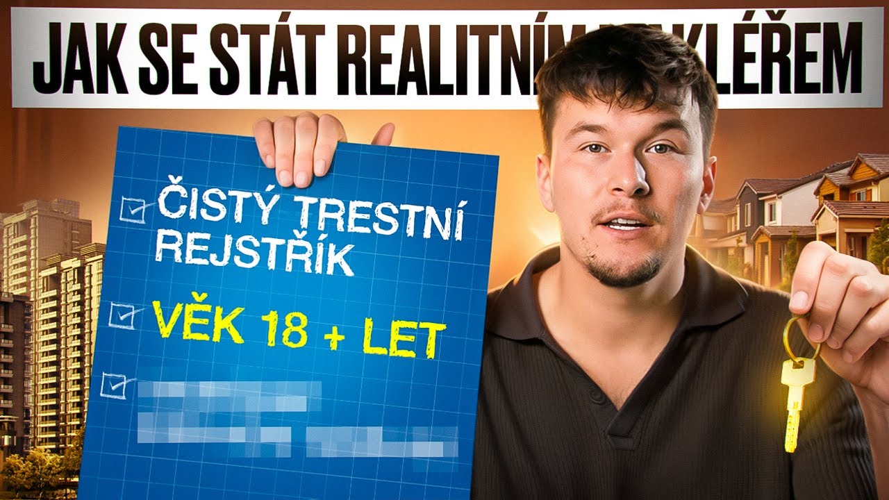 JAK SE STÁT REALITNÍM MAKLÉŘEM (KROK PO KROKU)