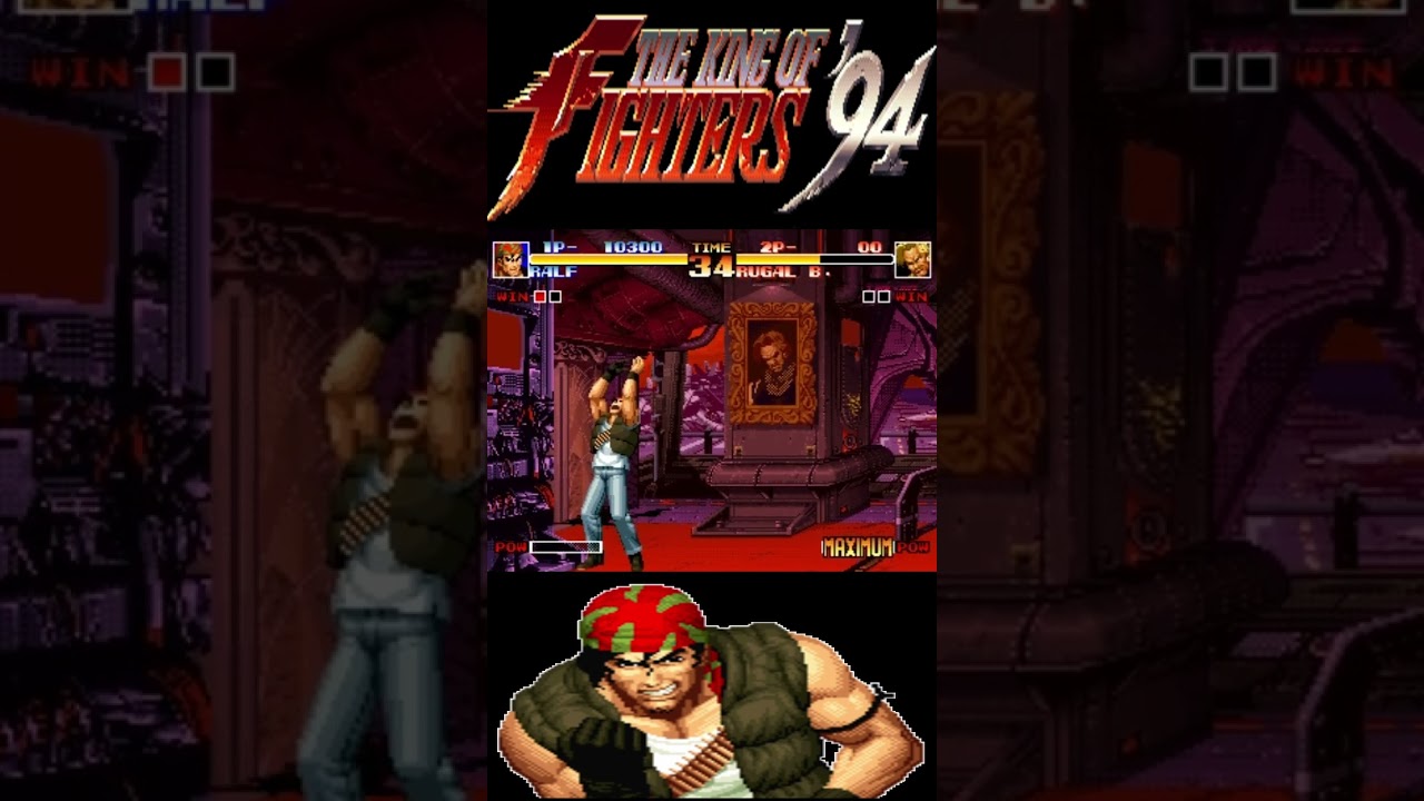 Ralf Jones Combo 100% (The King of Fighters '94)