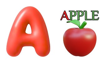A for Apple 🍎 A A Apple | ABC Songs For Babies To Learn  Alphabet Learning for Kids | Baby Cartoon