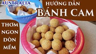 HƯỚNG DẪN LÀM BÁNH CAM, BÁNH RÁN - BANH CAM, BANH RAN