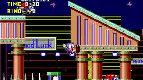 Sonic 1 Prototype - Early Sparkling Layout Restored