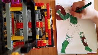 Drawing orc Berrserker (time-lapse)