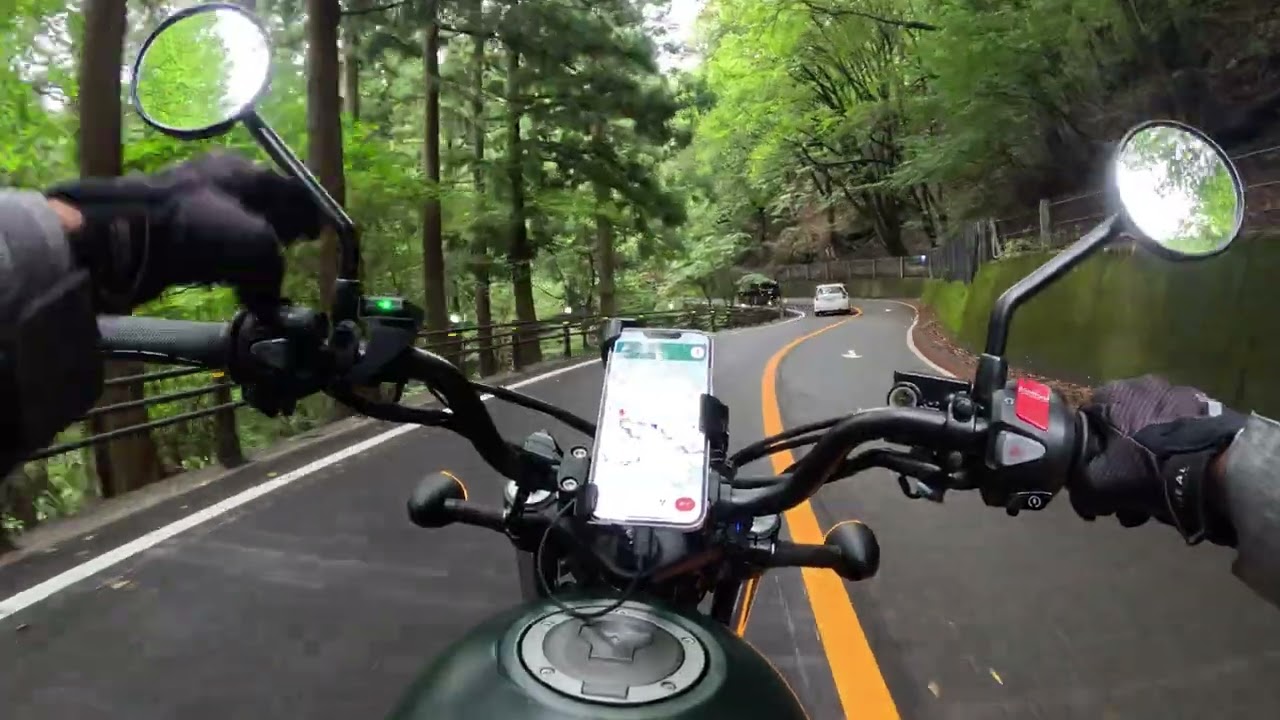 CL500】碓氷の峠 無限カーブ編 184カーブ再来 - YouTube