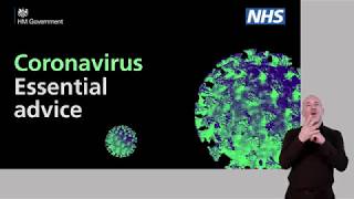 Coronavirus - Essential Advice BSL