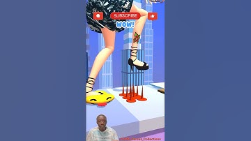 ASMR Tippy Toe Try Again😂 | tippy toe 3D #shorts #tippytoe