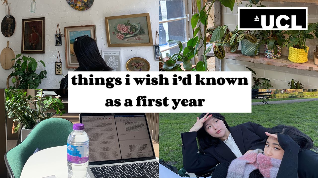Things I wish I knew as a first year - YouTube
