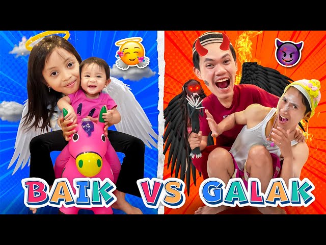 CHALLENGE LEIKA KAKAK BAIK VERSUS TOMPEL KAKAK GALAK | LEXIE SENENG BANGET LIHAT TOMPEL KALAH class=