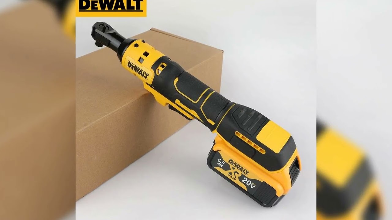 A must-have product! DEWALT DCF512 Cordless 1/2 in Ratchet Right Angle Wrench 18V Brushless Variab