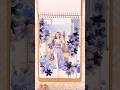 [ASMR] 青のコラージュ💙 ＠journalsay #scrapbooking #journaling #journal #コラージュ