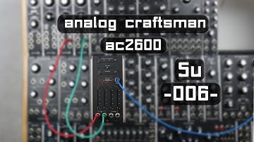 5U // Analog Craftsman - ac2600