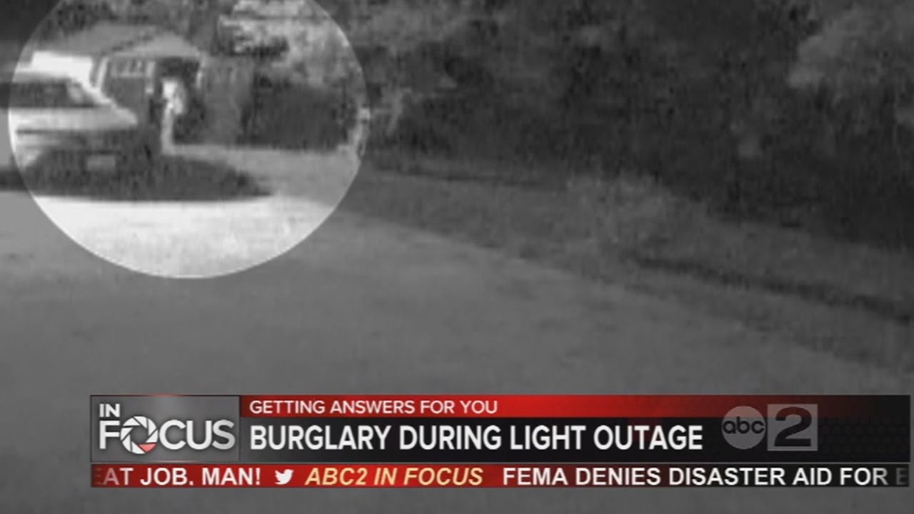Baltimore woman's home burglarized during street light outage YouTube
