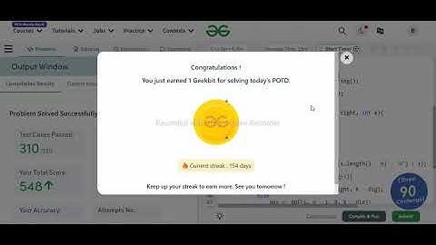GFG POTD 28/01/2024 IN C++ MOST IMPORTANT INFORMATION | CODE IN COMMENT #geeksforgeeks #gfg #potd