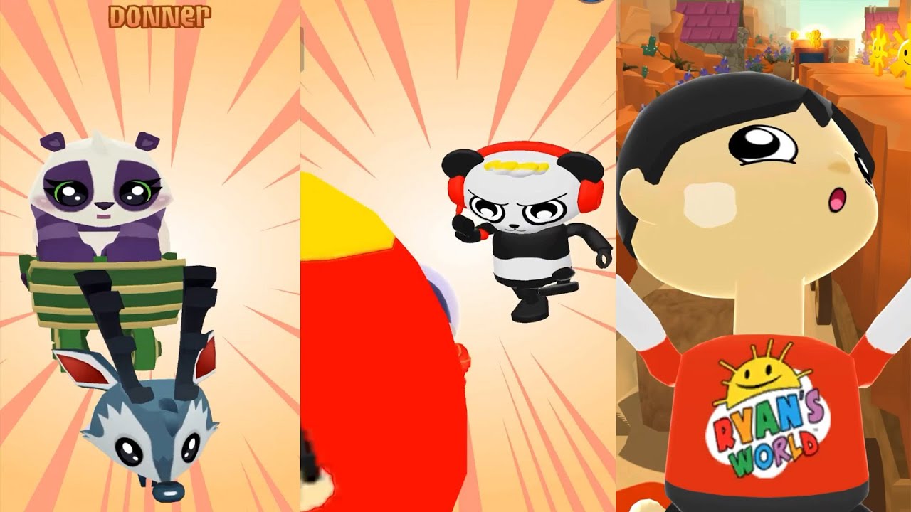 TAG WITH RYAN VS DASH TAG SANTA VS REINDEER AND SUMMER DASH FUNNY GAMEPLAY