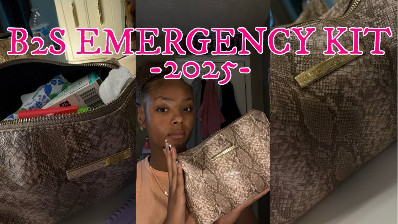 Back To School Emergency Kit 2025(periods,hygiene,& skincare)