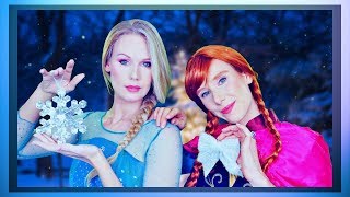 ASMR Frozen Role Play❄❄ Get Relaxed with Anna and Elsa ❄❄ (personal attention)