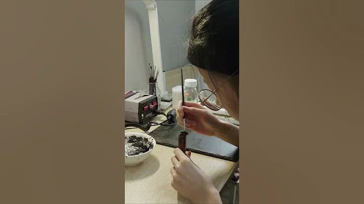 When 3000-Year-Old Lacquer Art Dances with Modern Jewelry!#art #lacquer #handwovenelegance