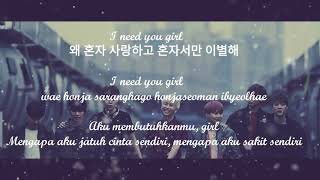 Story WA BTS - I Need You (lyrics)