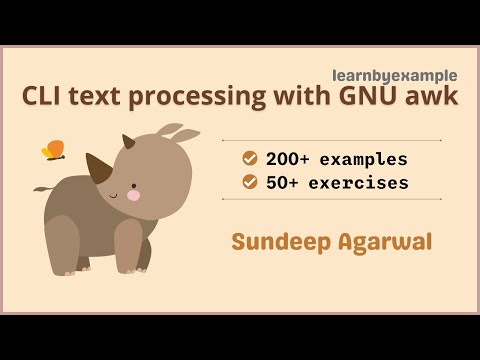 Ebook Promo: CLI text processing with GNU awk