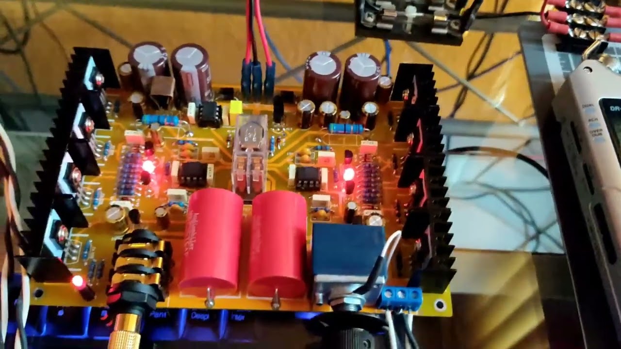 Headphone Amplifier HV-1 Kit ( Aliexpress ) + DAC Khadas Tone Board. Sound Test