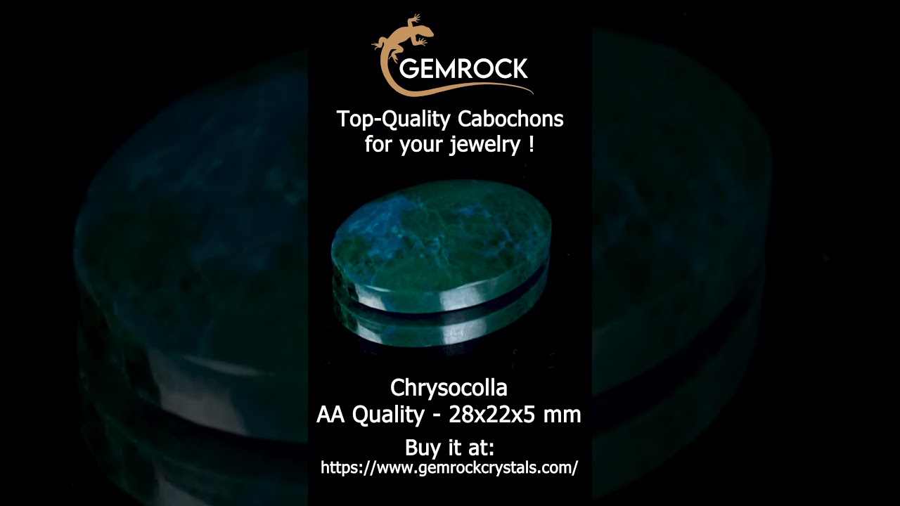 Chrysocolla Cabochon Ch-2A-0021 