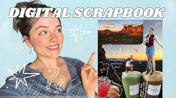 Digital Scrapbooking for Beginners | Easy & Aesthetic Canva Tutorial