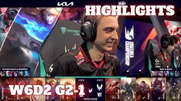 G2 vs VIT - Game 1 Highlights | Week 6 Day 2 LEC Spring 2025 | G2 Esports vs Vitality G1 W6D2