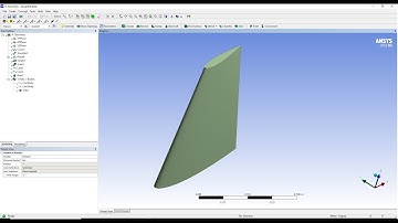 Design Modeler basic tutorial 9_ Skin/Loft for 3D Wing/Blade for Aircraft or Wind Turbine