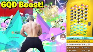 Banana's 6QD No Honeyday White Hive Personal Record Boost! (Bee Swarm Simulator)