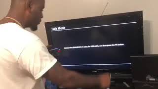 PS4 out of safe mode save all your data