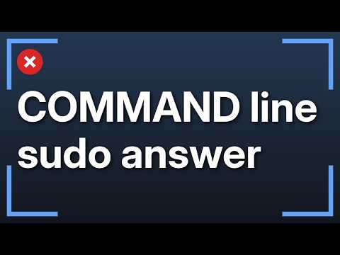 Ubuntu: Terminal command with sudo takes a long time (2 Solutions!!)