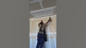 Peg Board Install #shorts #diy #garage storage #pegboard #workshop